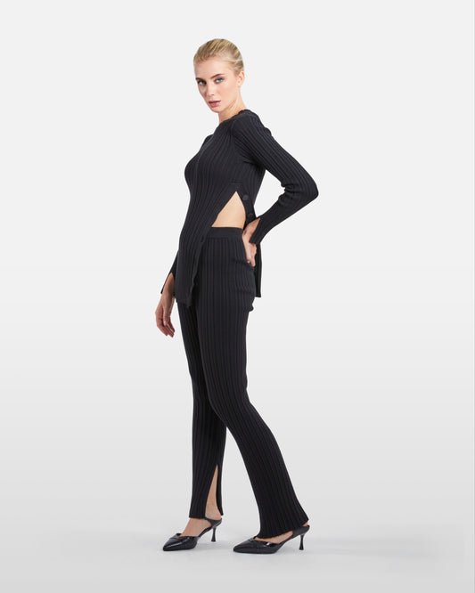 Ribbed Trouser