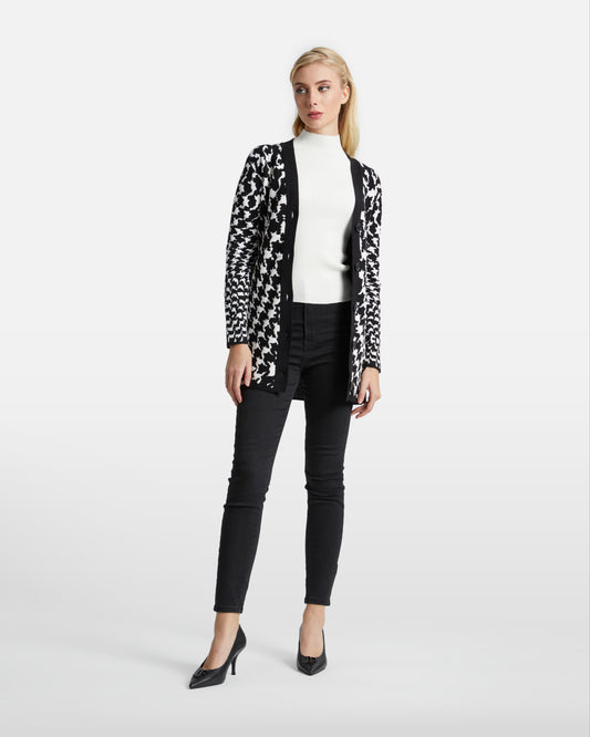 Houndstooth Cardigan