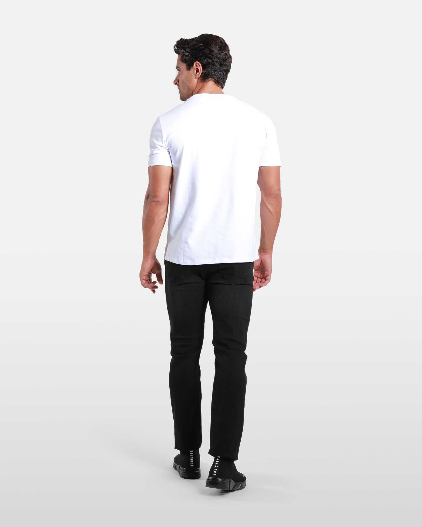 Logo Embroidered T- Shirt