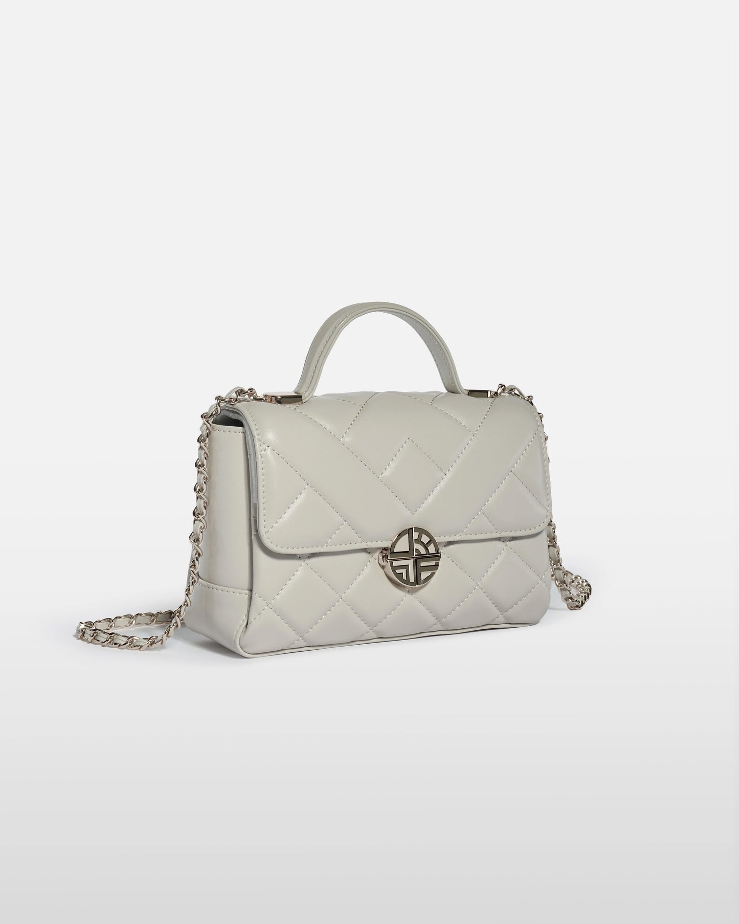 Monogram Quilted Shoulder Bag