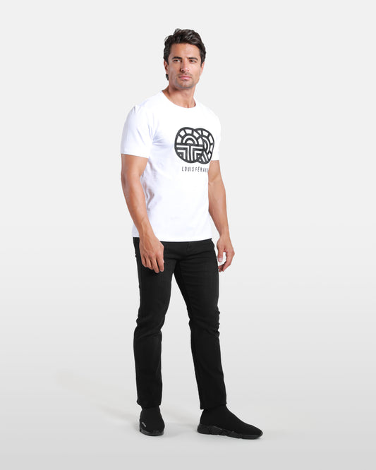 Logo Embroidered T- Shirt